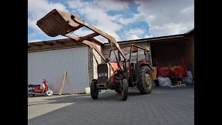 Koszenie łąk z Massey Ferguson 235 Emisja Spalin