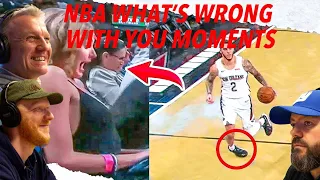 NBA "What's Wrong with You?" MOMENTS REACTION!! | OFFICE BLOKES REACT!!