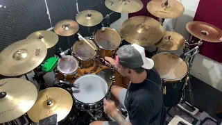 Vazou na Braquiara Drum Cover