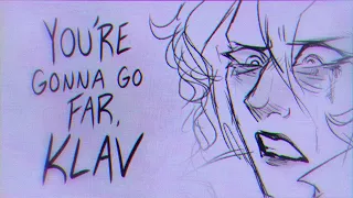 you're gonna go far, klav - ace attorney animatic