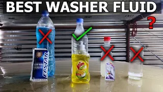 HOW TO MAKE WASHER FLUID FOR CAR | DIY WASHER FLUID | फुल झाग !🤩