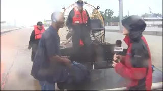 On air Houston reporter helps save truck driver's life
