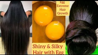 triple hair density| formula apply egg hair pack this long hair silky|smooth hair pack!!