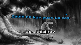 Kev Hlub Tsis Khaw Zoo Cia Instrumental + Lyrics - Dang Thao