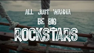 Nickelback - Rockstar Sea Shanty Lyric Video with The Lottery Winners