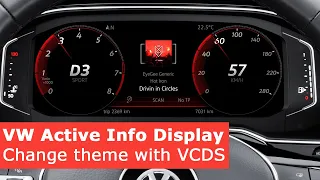 Change VW Active Info Display Theme with VCDS