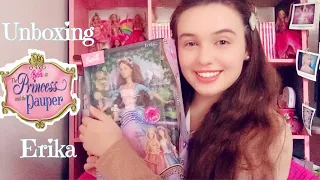 Unboxing Erika from Barbie Princess & The Pauper!