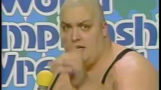 King Kong Bundy and Road Warriors Part 2: promos after ring encounter