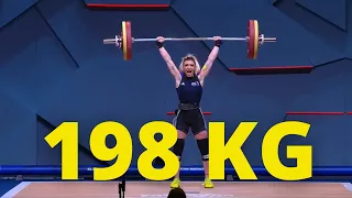 Cambei Mihaela | The champion! W-49kg European Weightlifting Championships 2023