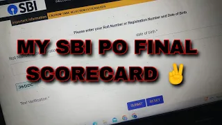 MY SBI PO FINAL SCORECARD 2022-23 | SBI SCORECARD #sbipo #sbiporesult