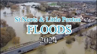 St Neots & Little Paxton floods 2024