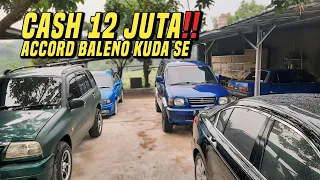 Jual Mobil bekas seharga ale ale❗Cash 12 juta jual mobil bekas murah accord escudo baleno civic kuda