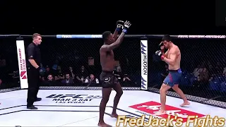 Israel Adesanya vs Rob Wilkinson Highlights (Stylebender's Debut) #ufc #israeladesanya #mma #tko