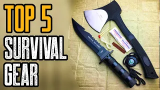 TOP 5 MUST HAVE SURVIVAL GEAR ON AMAZON