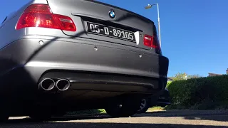 BMW E46 325Ci Rear Muffler Delete