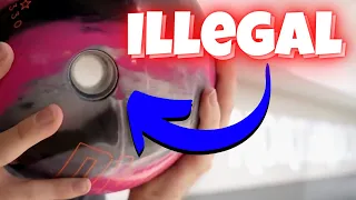 I Drilled A Hole Through A Bowling Ball?! Illegal Bowling Balls Ep. 3