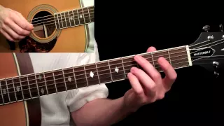 The Beatles - Yesterday Guitar Lesson Pt.1 - Tuning, Intro & Chorus