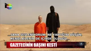 Işid, gazetecinin başını kesti