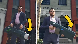 GTA 5 -  All Secret And Rare Weapon Locations (Widowmaker, Laser Gun & more)