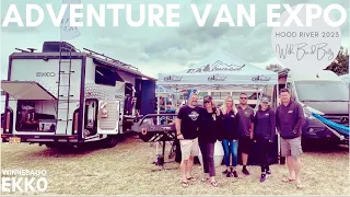 WINNEBAGO EKKO | ADVENTURE VAN EXPO | HOOD RIVER, OREGON | RVLIFE | VANLIFE | EKKO VAN