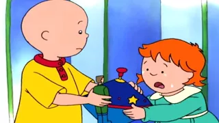 Caillou 212 - Comic Caper! / Hide and Seek / Caillou's Clouds / Caillou Cleans Up