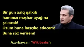 Surət Hüseynov: Bir gün xalq ayağa qalxacaq, buna özüm başçılıq edəcəm!