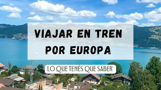 VIAJAR EN TREN POR EUROPA