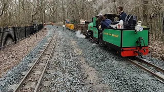 Ruislip Lido Railway | Mad Bess goes ballasting