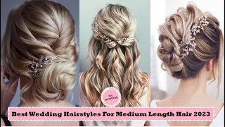 40 Best Wedding Hairstyles For Medium Length Hair 2023