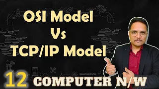 Comparison of OSI Model and TCP/IP Model