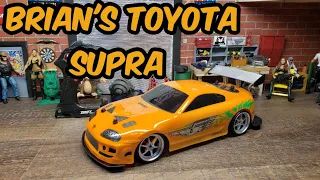 Jada toys fast and furious Brian's Toyota supra unboxed,tested, reviewed