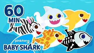 Baby Shark Doo Doo Doo (Remix ver.) | +Compilation | Baby Shark 1 hour | Baby Shark Official