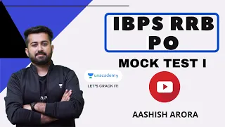 IBPS RRB PO | Mock Test I | Aashish Arora