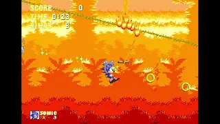 Sonic 3 (November 3, 1993 Prototype) - Angel Island Act 2 (with final instruments and tempo)