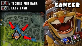 The Power of 500 IQ TECHIES Play & Show Feeding MID Early Game Is OK | Guides Gameplay - Dota 2 7.26