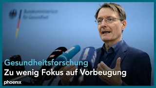 Karl Lauterbach zur Neuordnung von RKI & Bundeszentrale für gesundheitliche Aufklärung