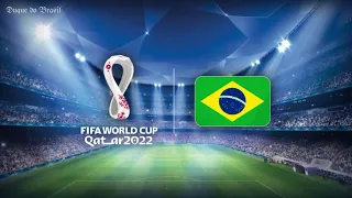 National Anthem of Brazil - "Hino Nacional Brasileiro" - FIFA Qatar World Cup 2022