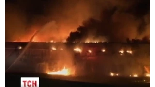 Троє рятувальників постраждали під час пожежі в естонському місті Сілламяе