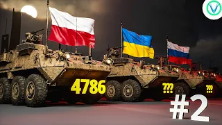 Armored Vehicle Strength by Country (Comparison) 2022 (Part 2)