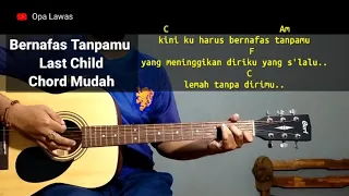 Kunci Gitar Bernafas Tanpamu - Last Child Chord Gampang