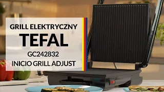 Grill elektryczny Tefal GC242832 Inicio Grill Adjust – dane techniczne – RTV EURO AGD