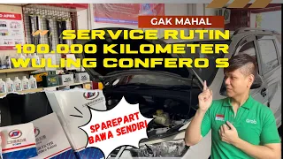 Wuling Confero S Dipakai Untuk Taxi Online | Service 100.000 Kilometer Di Bengkel Rekanan Grabcar.