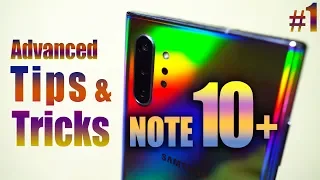 GALAXY NOTE 10+ Plus Advanced TIPS & TRICKS, New Unknown Features!🔥🔥