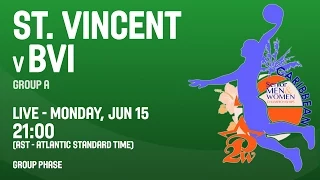 St. Vincent v British Virgin Islands - Group A - 2015 CBC Championship