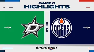 NHL Game 6 Highlights | Stars vs. Oilers - June 2, 2024