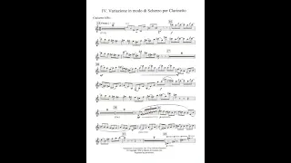 A.Ginastera: Variaciones Concertantes, Clarinet Variation / Heesoo Kim, clarinet