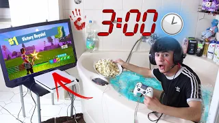 1 NACHT IN DER BADEWANNE !! 💦 *NICHT NACHMACHEN!*