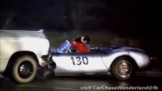 Recreation of crash that killed James Dean