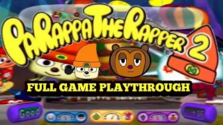 Parappa The Rapper 2 (PS2) Full Game Playthrough