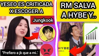 ULTIMO MINUTO🔴H4TE A IDOL X JUNGKOOK(RIDICULO)😡RM SALVA A HYBEY Y...😨noticiasdekpoprecientes